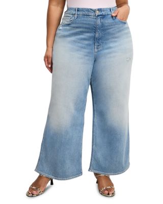 Good Skate Wide Cropped Jeans in Indigo958