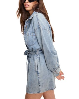 Weightless Denim Romper