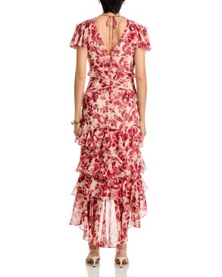 Floral Ribbons Tatum Dress