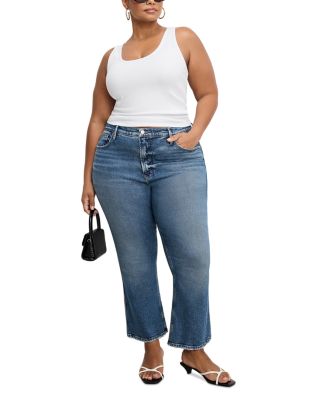 Good Standard Kick Flare Jeans in Indigo1014