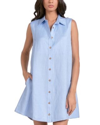 Elan - Sleeveless Shirt Dress