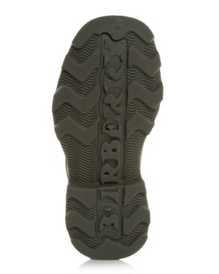 Burberry Women&#39;s Marsh Stamp Check Rain Booties