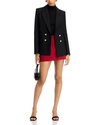 Azra Twill Mini Skirt