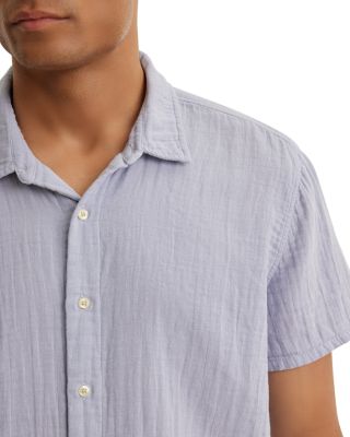 Christian02 Cotton Crepe Button Down Shirt