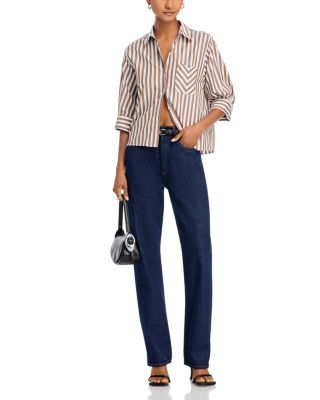 Lucia Striped Blouse