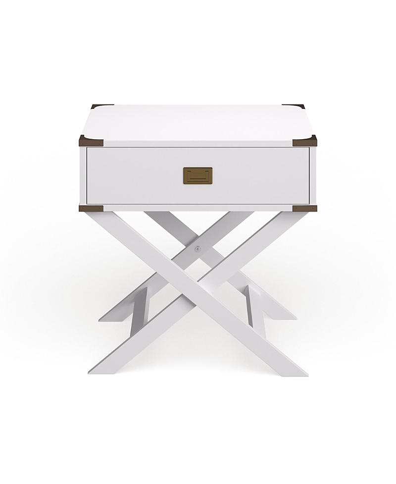 Furniture Of America Nenol X-shape Legs Side Table