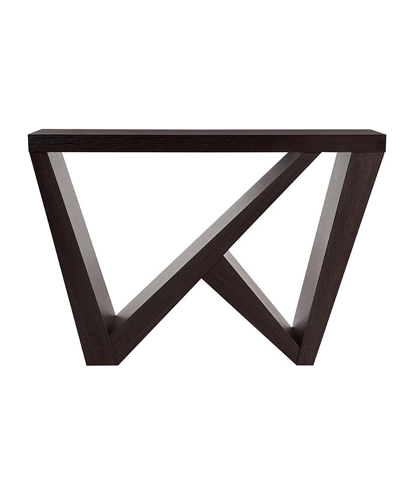 Furniture Of America Tara Console Table With Geometric Design