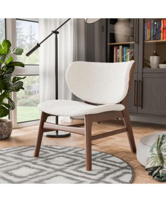 Shaw Boucle Wingback Accent Chair