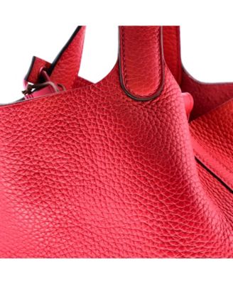 PM Monochrome Picotin Lock Bag Clemence