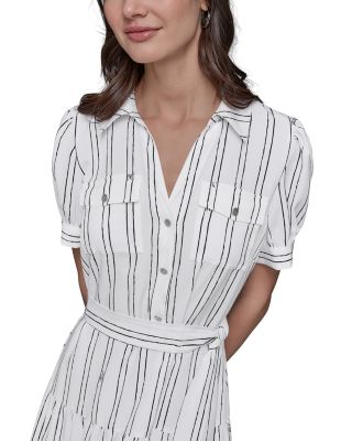 Belted Shirt Dress