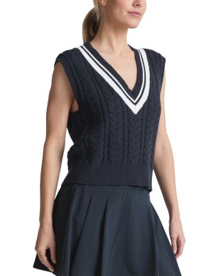 The Cable Knit Sweater Vest