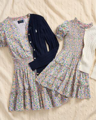 Girls' Cable-Knit Cardigan - Big Kid