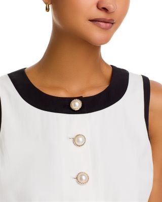 Contrast Trim Sleeveless Top & Skort - Exclusive  