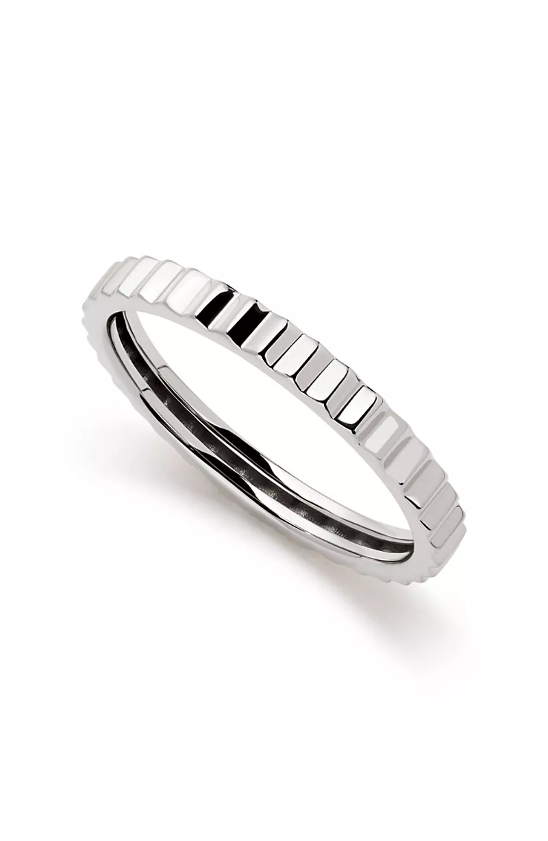Ana Luisa Solid Gold Slim Nova Ring