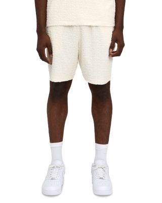 Relaxed Fit Terry Jacquard Shorts