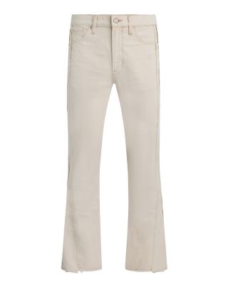 Walker Kick Flare Jeans in Reconstructed Natural White