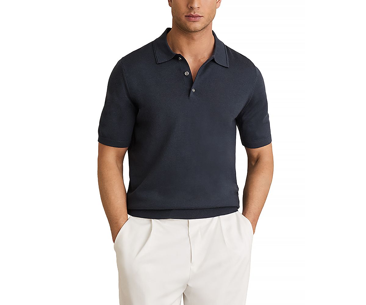 Reiss Merino Wool Polo Shirt
