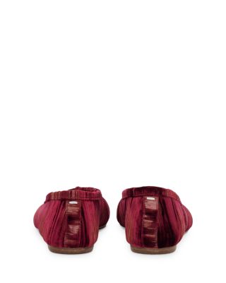 Women's Tabi Velvet Ballet Flats 