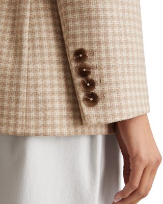 【海外限定】REISSブレザー☆Bella Checked Woven Blazer REISS Bella Double Breasted Check Blazer | Bloomingdale's