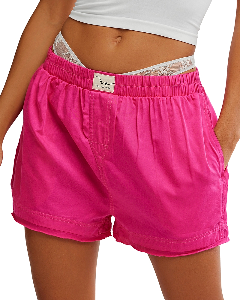 Free People Day To Day Boxer Shorts