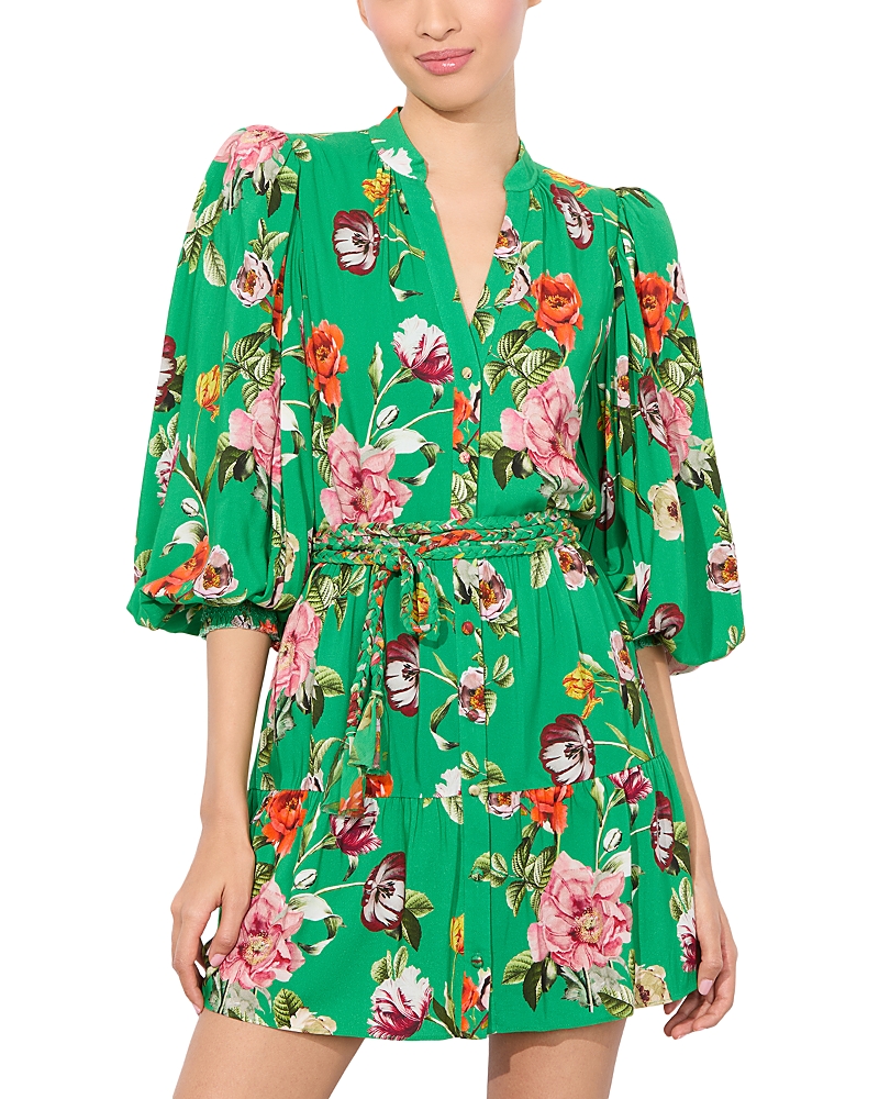 Alice and Olivia Antonette Button Front Dress