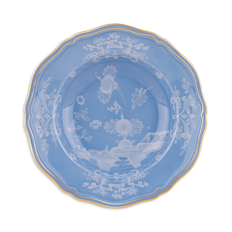 Ginori 1735 Richard Ginori Oriente Italiano Soup Plate In Blue