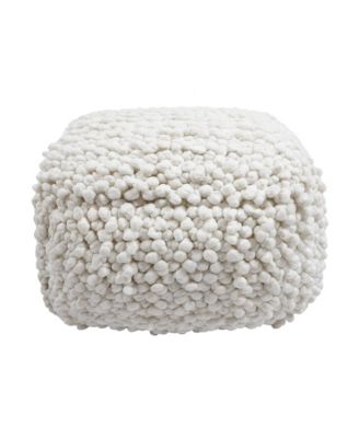 Cathy Woven Pouf