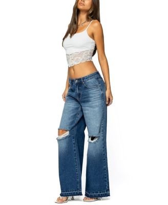 Mylah Lacey Asymmetric Tank Top