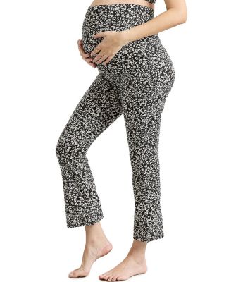 The Maternity Bodyflex Crop Flare Legging