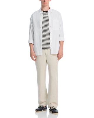 Clarkson Slim Fit Linen Pants