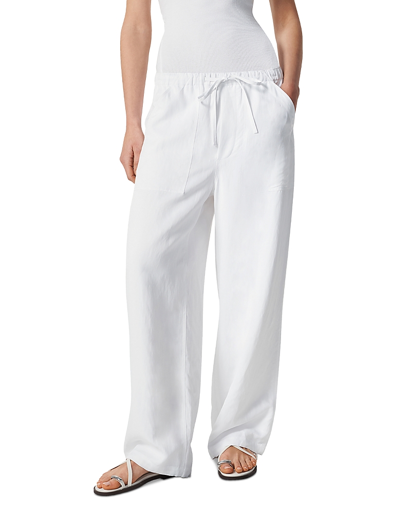 Shop Rag & Bone Adina Mid Rise Wide Leg Pants