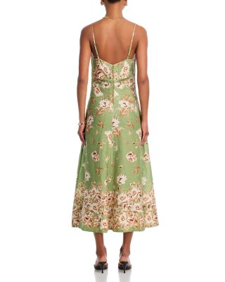 Mae Linen Midi Dress