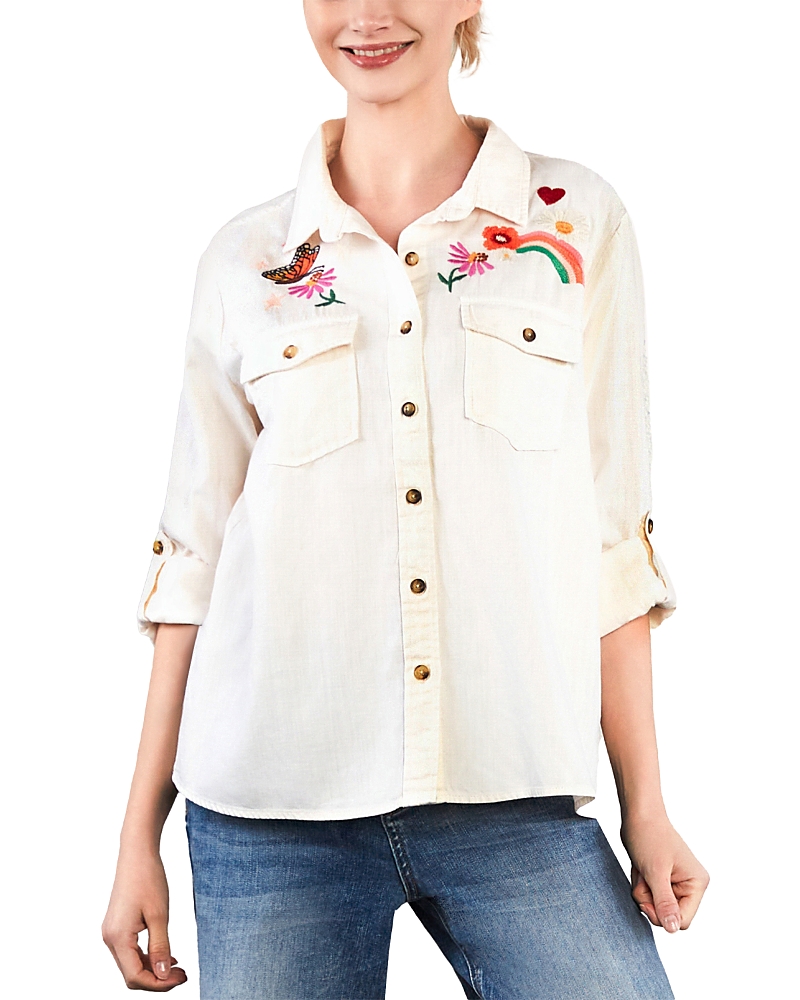 Billy T Happy Place Denim Shirt