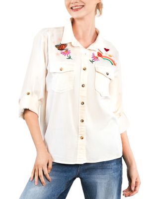 Happy Place Denim Shirt