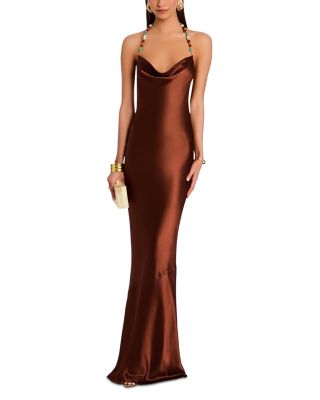 Finley Beaded Halter Dress