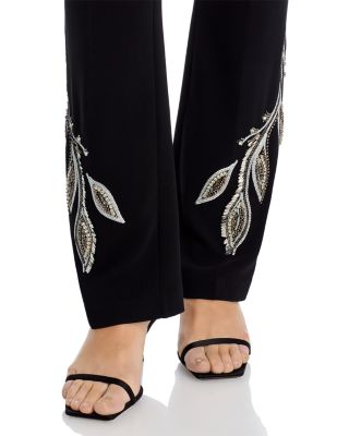 Kerry Metallic Paisley Pants