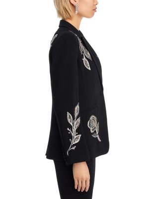 Karlie Metallic Paisley Blazer
