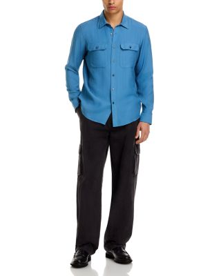 Crepe Classic Fit Shirt  