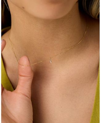 Solid Gold - Birthstone Necklace