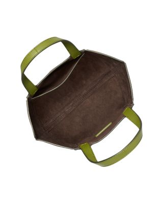 Small Leather Tote Bag