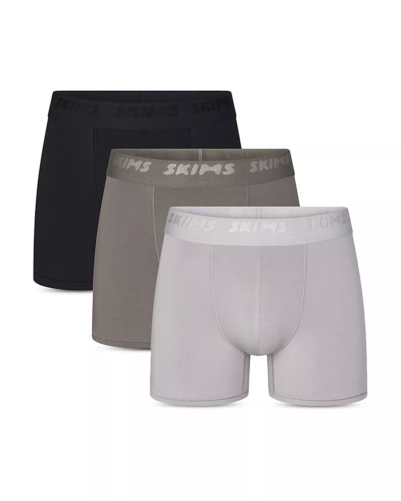Skims Stretch 3 Boxer Briefs, 3 Pack