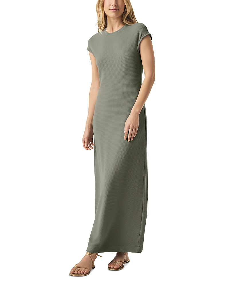 Splendid Cap Sleeve Waffle Scuba Maxi Dress