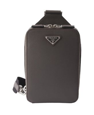 Brique Saffiano Leather Bag