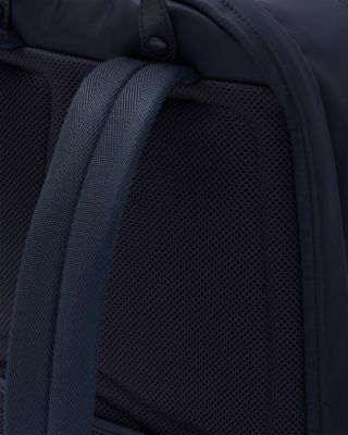 Re-Nylon and Saffiano Leather Backpack