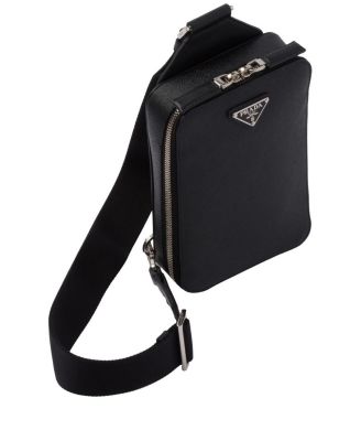 Brique Saffiano Leather Bag