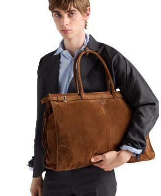 Suede Tote Bag