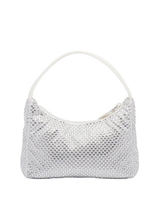 Re-Edition Satin Mini-Bag with Crystals
