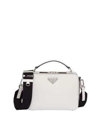 Prada - Brique Medium Saffiano Leather Bag