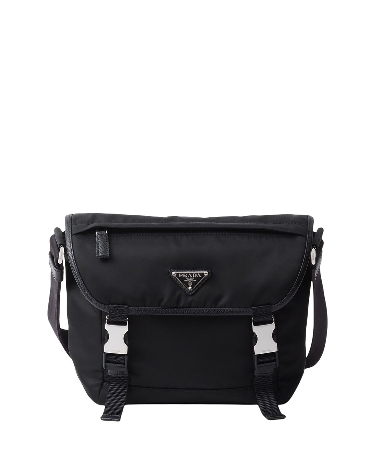 Prada Re-Nylon and Saffiano Leather Shoulder Bag