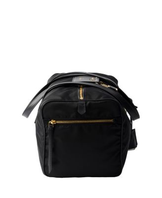 Large Re-Nylon Top-Handle Bag with Padlock